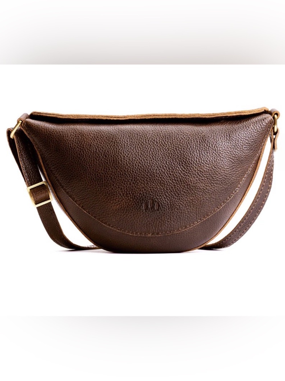 Portland Leather Koala Sling Bag Size medium, Coldbrew Color, NWT